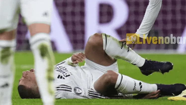 Sial di Puncak Performa: Kylian Mbappe Alami Cedera Tragis Usai Cetak Gol bagi Real Madrid