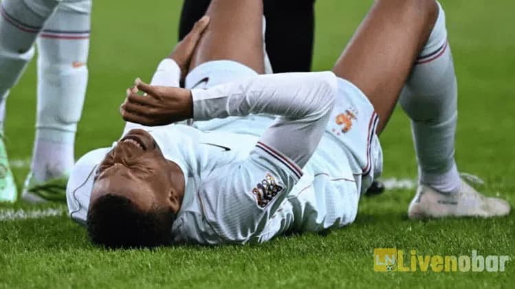Kemenangan Berdarah Prancis: Kylian Mbappe Alami Cedera Lutut dan Harus Absen Dua Pekan
